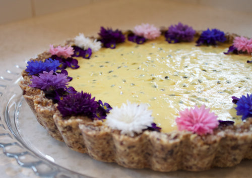 Passionfruit Mousse Tart