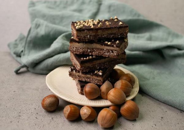 Chocolate Hazelnut Slice